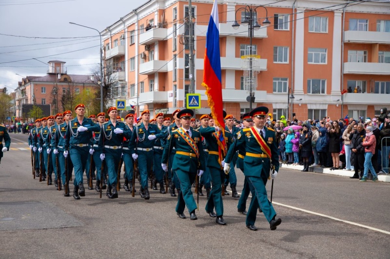 Сотрудники Ногинского СЦ приняли участие в торжественном мероприятии в честь Дня Победы