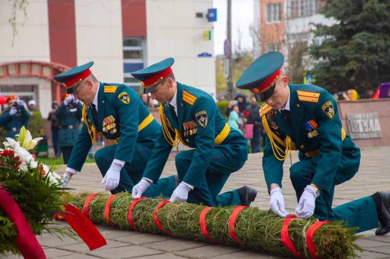 Сотрудники Ногинского СЦ приняли участие в торжественном мероприятии в честь Дня Победы