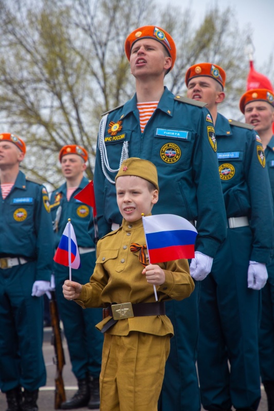 Сотрудники Ногинского СЦ приняли участие в торжественном мероприятии в честь Дня Победы