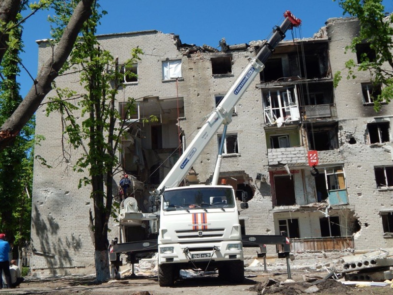 Спасатели Ногинского СЦ продолжают оказывать помощь жителям Донбасса