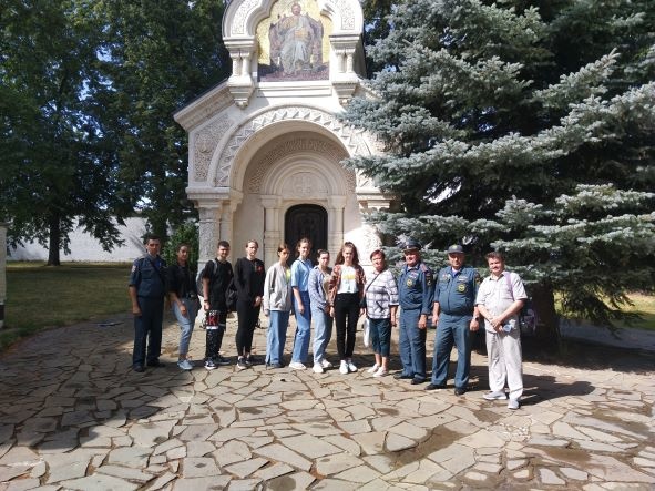 Ознакомительные сборы прошли в Ногинском спасательном центре