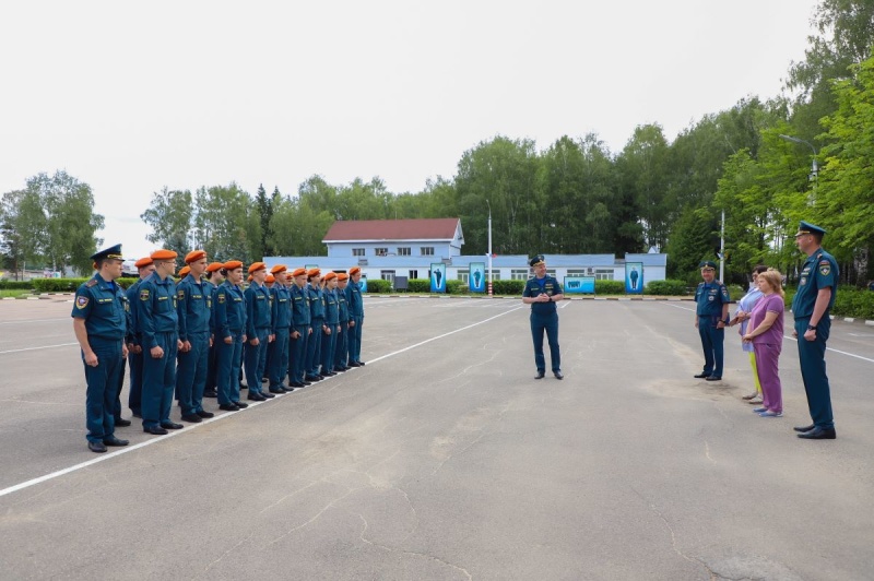 Открытие сборов с кадетами из Приморского края