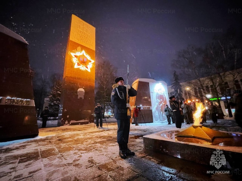 Специалисты Ногинского СЦ приняли участие в митинге, посвящённом 35-ой годовщине со Дня вывода советских войск из Афганистана.