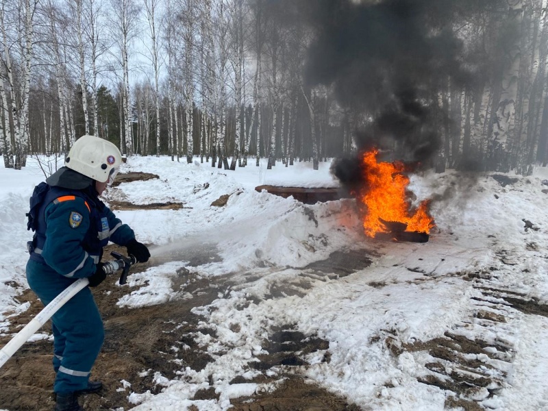 Командно-штабные учения в Ногинском СЦ.