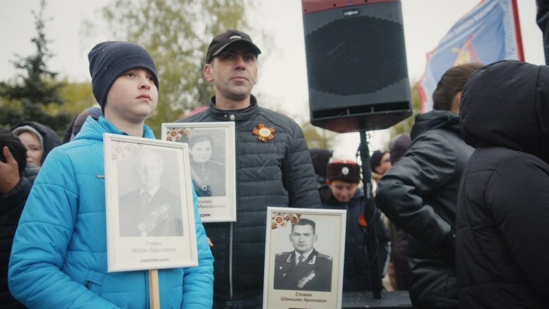 Личный состав Ногинского СЦ принял участие в мероприятиях, посвященных Дню Победы.