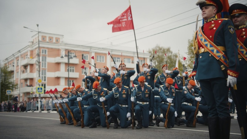 Личный состав Ногинского СЦ принял участие в мероприятиях, посвященных Дню Победы.