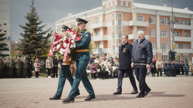 Личный состав Ногинского СЦ принял участие в мероприятиях, посвященных Дню Победы.