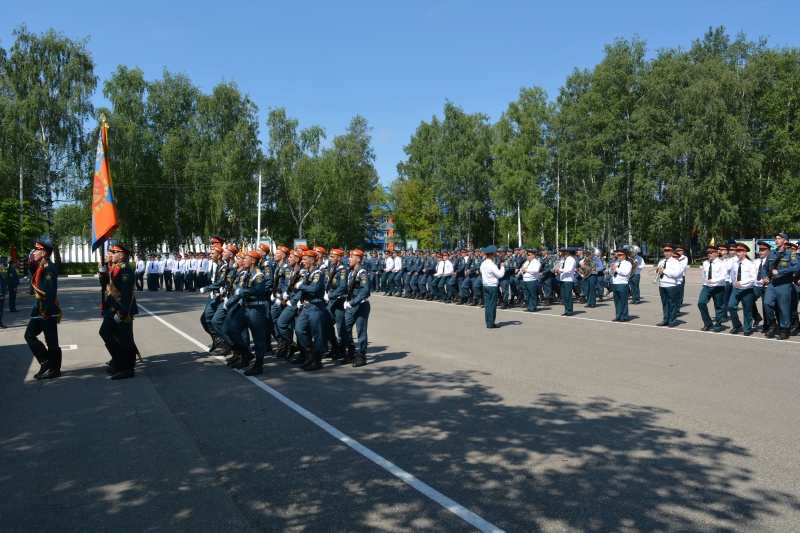 В Ногинском ордена Жукова спасательном центре МЧС России молодое пополнение приняло военную присягу