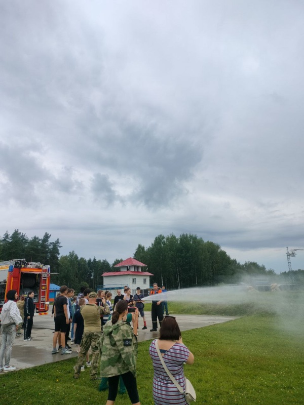 Экскурсия для детей в Ногинский спасательный центр.