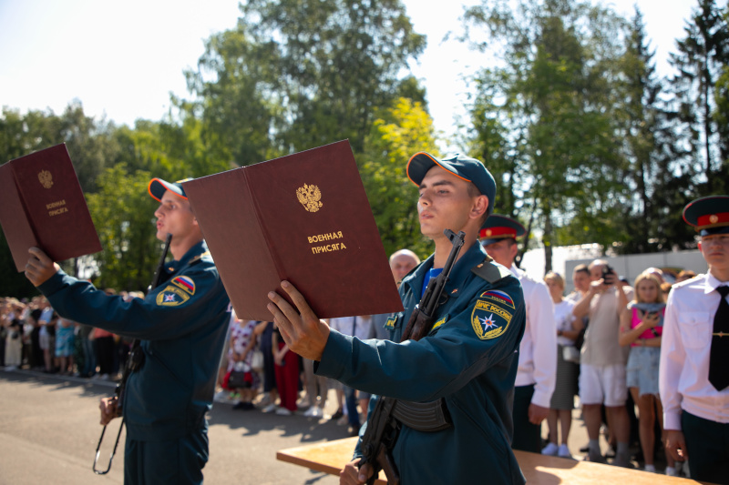 Присяга в Ногинском СЦ