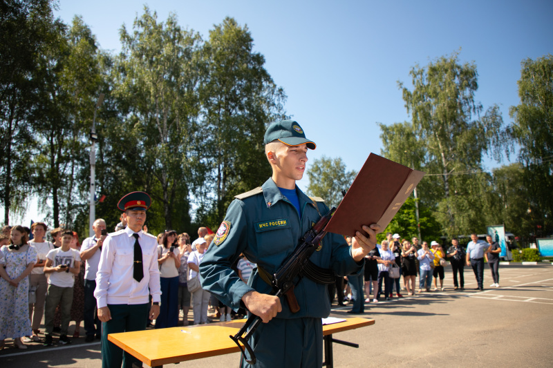 Присяга в Ногинском СЦ