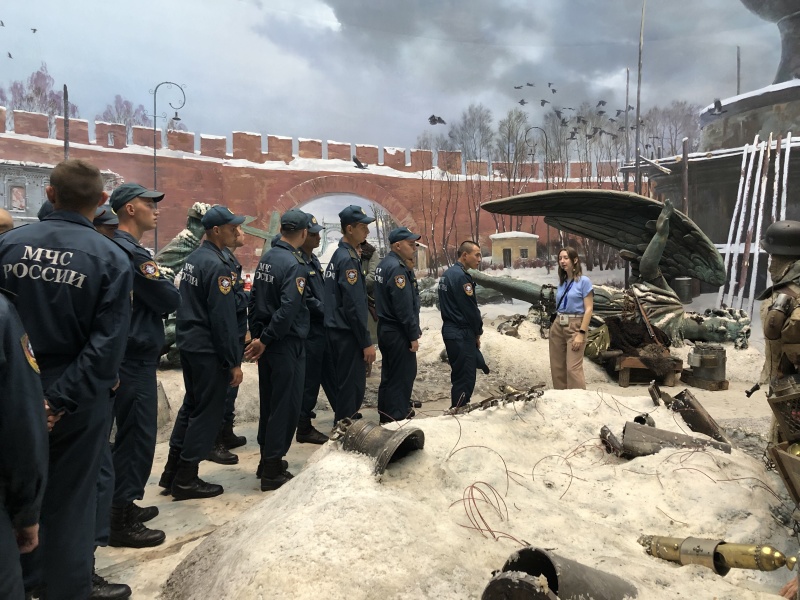 Экскурсия в Музеи Победы для военнослужащих центра