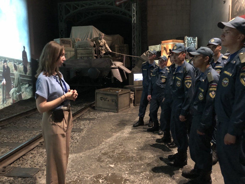 Экскурсия в Музеи Победы для военнослужащих центра