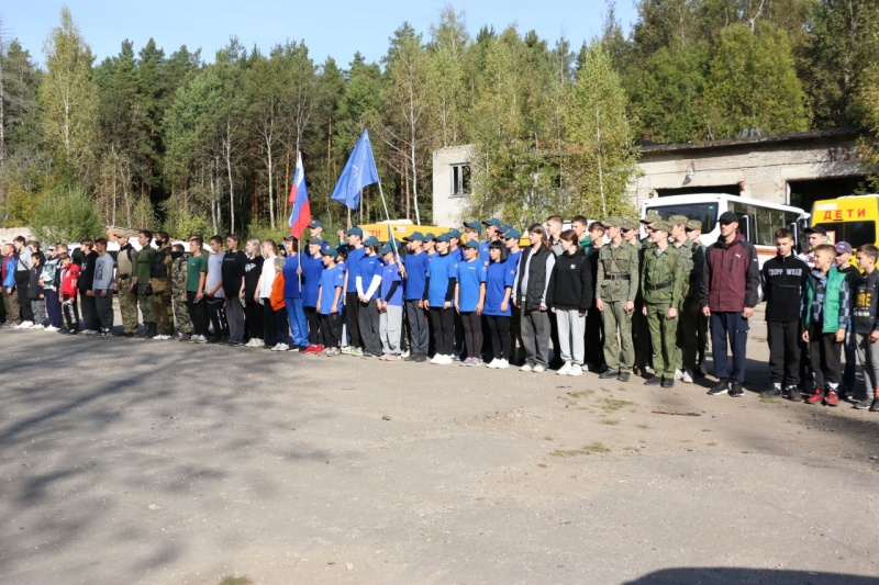 Дети Сотрудников Ногинского СЦ приняли участие в соревнованиях «Боевой путь»