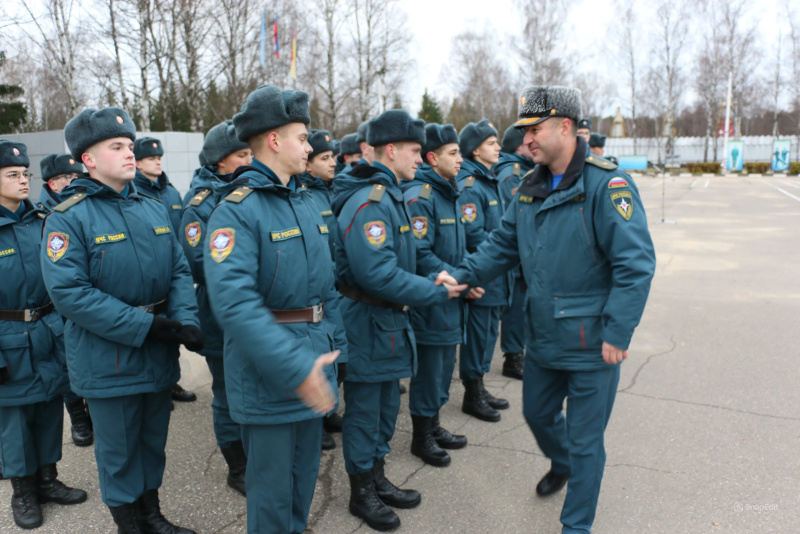 В Ногинском СЦ состоялось чествование военнослужащих по призыву, выслуживших установленный срок военной службы