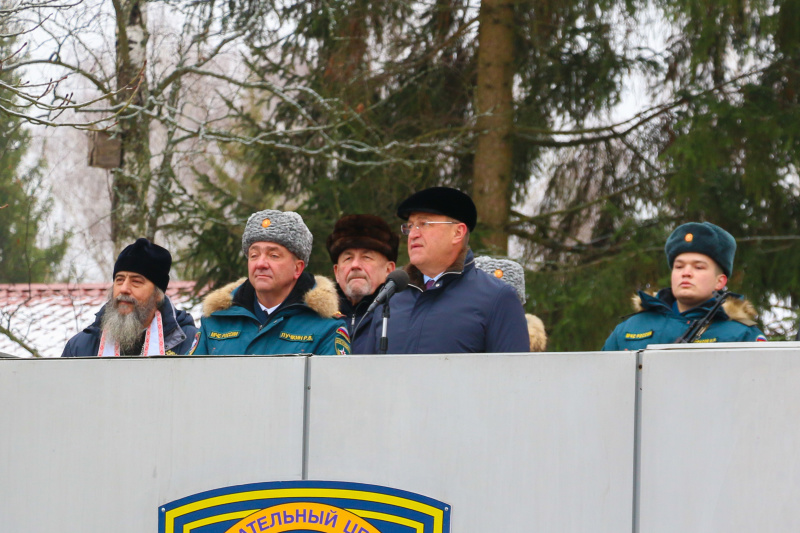 Военная присяга прошла в Ногинском спасательном центре