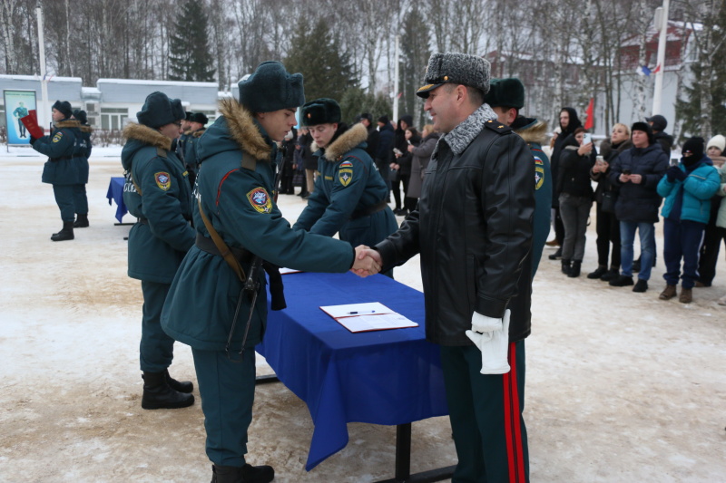 Торжественное принятие Военной присяги