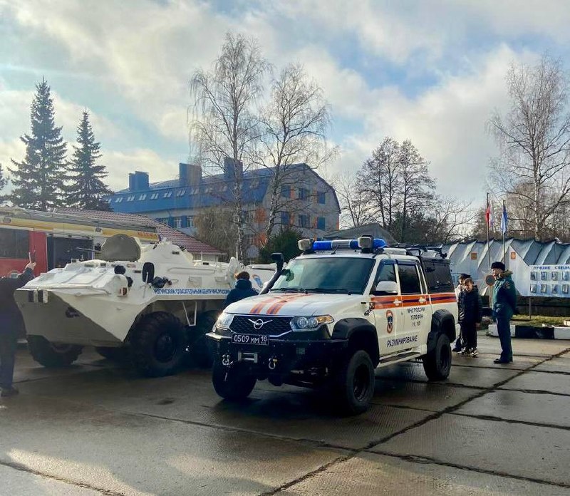 Открытый урок в Ногинском СЦ для детей из Новой Черноголовской школы.