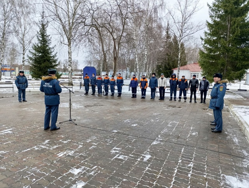 Открытие обучения слушателей по программе дополнительного профессионального образования «Водолаз».