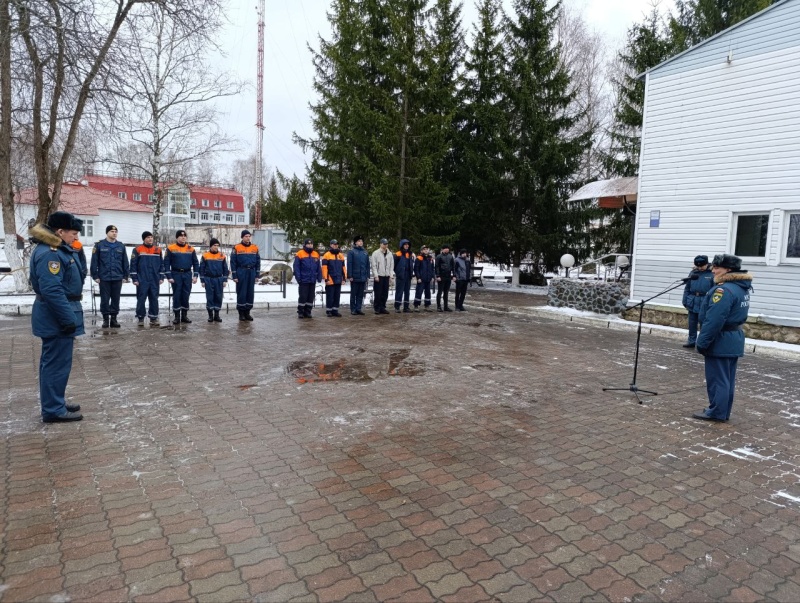 Открытие обучения слушателей по программе дополнительного профессионального образования «Водолаз».