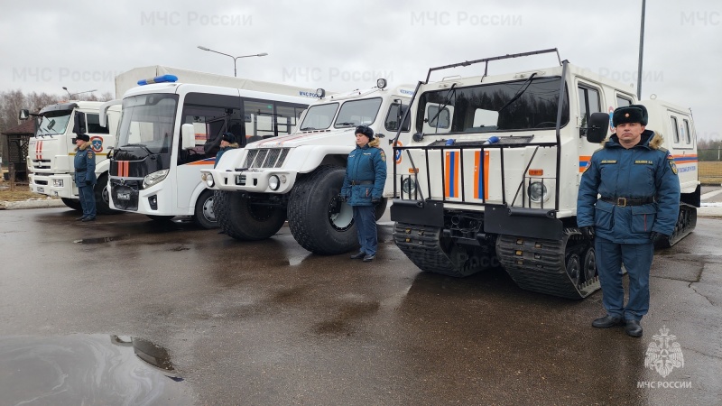 Автопарк Ногинского спасцентра пополнился новыми мотоциклами.