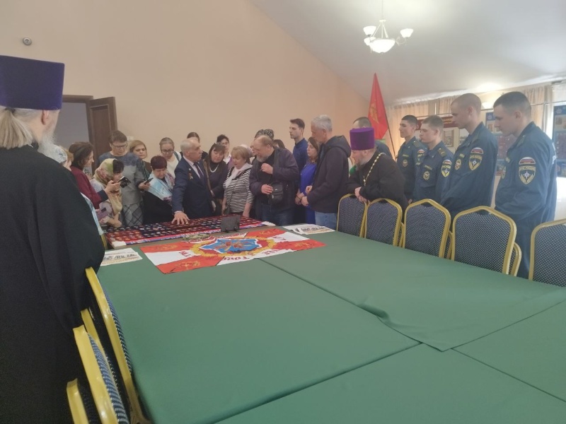 Военнослужащие Ногинского СЦ посетили выставку наград Великой Отечественной войны
