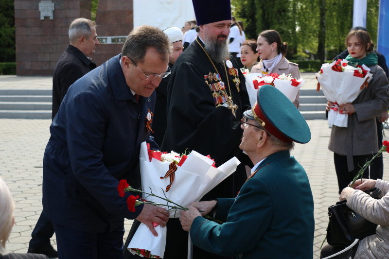 Празднование Дня Победы в Ногинском спасательном центре и на площади Победы