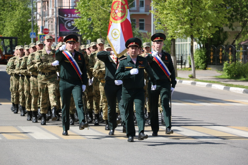Празднование Дня Победы в Ногинском спасательном центре и на площади Победы