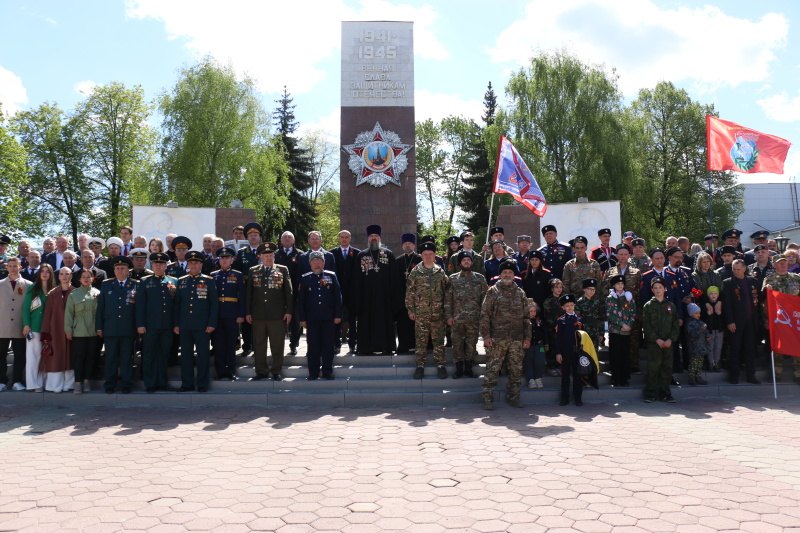 Празднование Дня Победы в Ногинском спасательном центре и на площади Победы