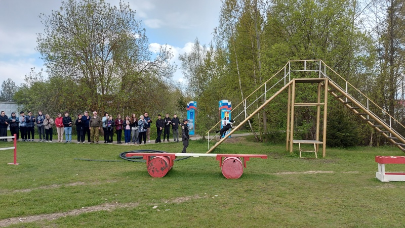 В Ногинском спасательном центре был проведен День открытых дверей для учащихся Повадинской средней общеобразовательной школы