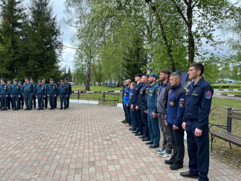 На базе 40-го Российского центра подготовки спасателей состоялось открытие двух важных мероприятий