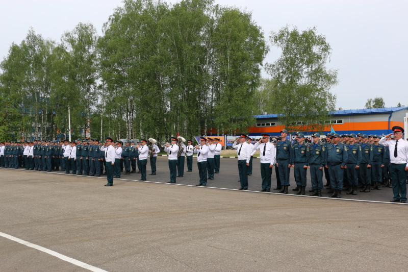 В Ногинском ордена Жукова спасательном центре молодое пополнение приняло военную присягу