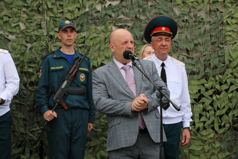 В Ногинском ордена Жукова спасательном центре молодое пополнение приняло военную присягу