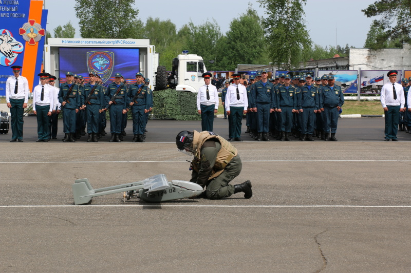 В Ногинском ордена Жукова спасательном центре молодое пополнение приняло военную присягу