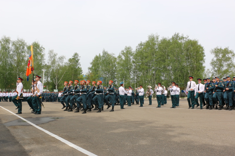 В Ногинском ордена Жукова спасательном центре молодое пополнение приняло военную присягу