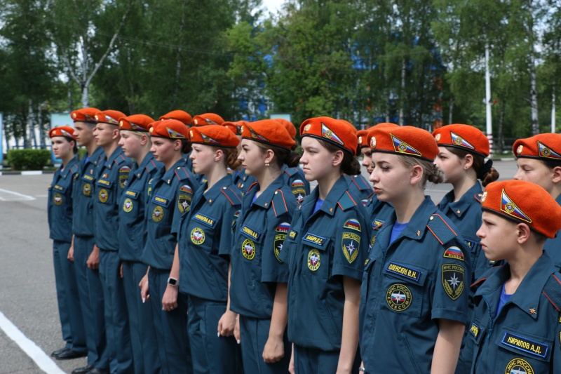 В Ногинском СЦ прошло торжественное открытие ознакомительных сборов для учеников кадетского класса «Спасатель» с.Хороль Приморского края.