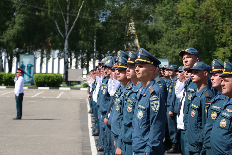 Военная присяга прошла в Ногинском ордена Жукова спасательном центре