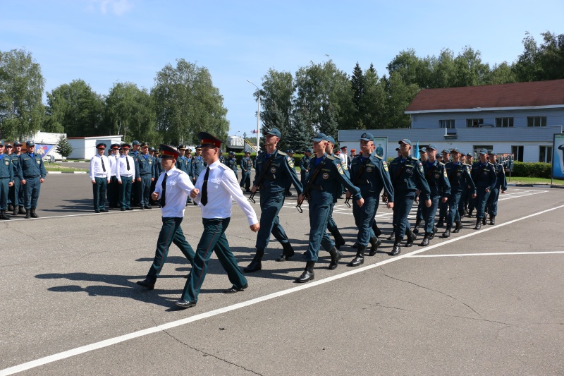 Военная присяга прошла в Ногинском ордена Жукова спасательном центре