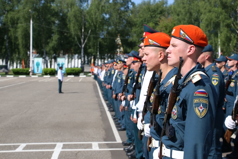 Военная присяга прошла в Ногинском ордена Жукова спасательном центре