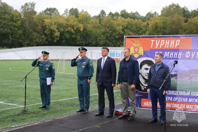 Турнир по мини-футболу, посвященный памяти лейтенанта Магомеда Нальгиева
