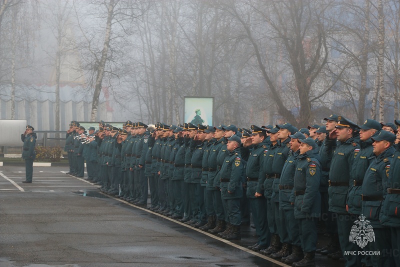 5 ноября в Ногинском Ордена Жукова спасательном центре МЧС России прошло торжественное мероприятие, по случаю прибытия из служебной командировки