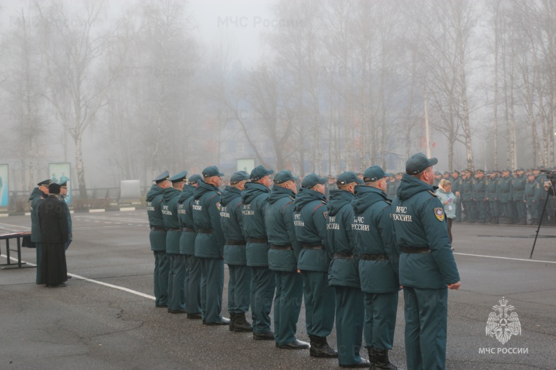 5 ноября в Ногинском Ордена Жукова спасательном центре МЧС России прошло торжественное мероприятие, по случаю прибытия из служебной командировки