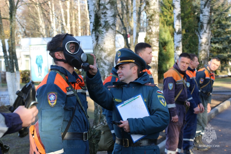 В Ногинском ордена Жукова спасательном центре МЧС России прошли испытания на присвоение, изменение и лишение классной квалификации