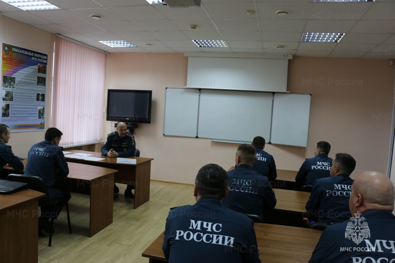 В Ногинском ордена Жукова спасательном центре МЧС России прошли испытания на присвоение, изменение и лишение классной квалификации