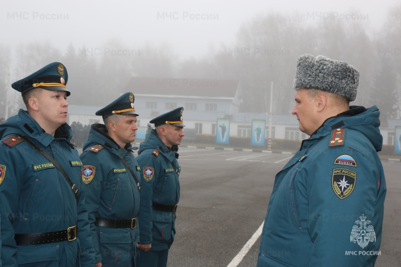 В Ногинском ордена Жукова спасательном центре МЧС России прошли испытания на присвоение, изменение и лишение классной квалификации