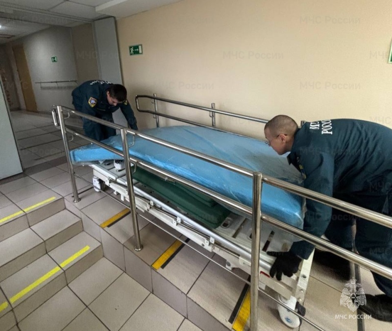 Военнослужащие Ногинского ордена Жукова спасательного центра МЧС России оказали помощь пансионату в Ногинске