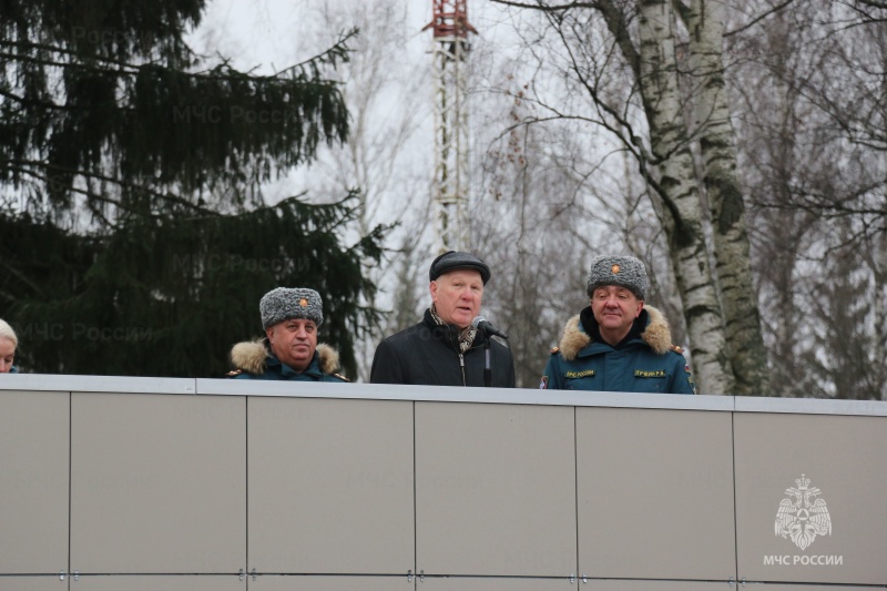 5 декабря в Ногинском ордена Жукова спасательном центре МЧС России проведен ритуал принятия военной присяги