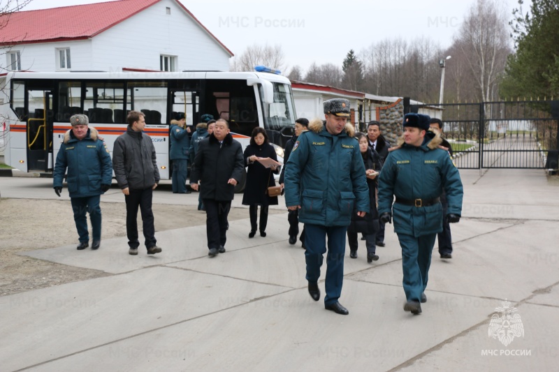 9 декабря Ногинский ордена Жукова спасательный центр МЧС России посетила делегация Северной Кореи