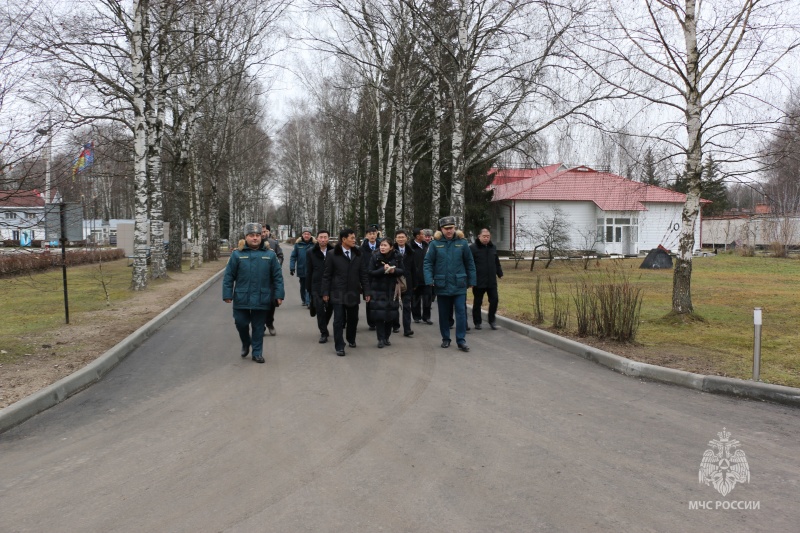 9 декабря Ногинский ордена Жукова спасательный центр МЧС России посетила делегация Северной Кореи