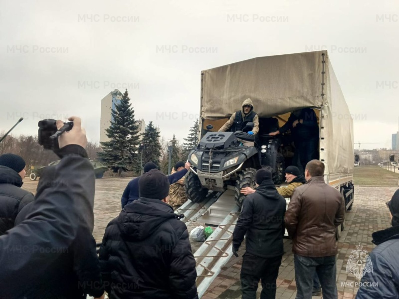 12 декабря силами Ногинского ордена Жукова спасательного центра, была осуществлена доставка гуманитарного груза от Росрезерва и Богородского городского округа